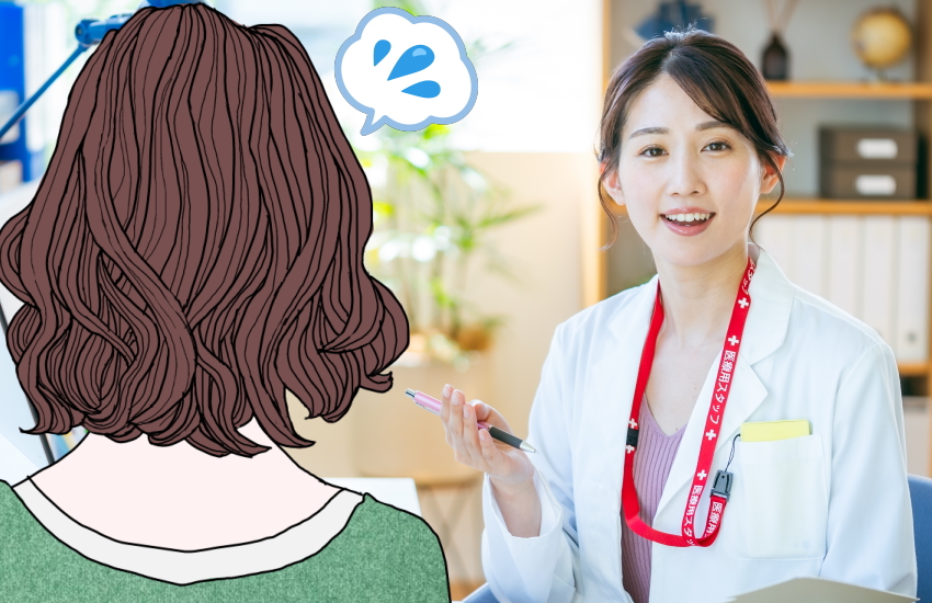 急に髪が薄くなった女性が受診すべき目安